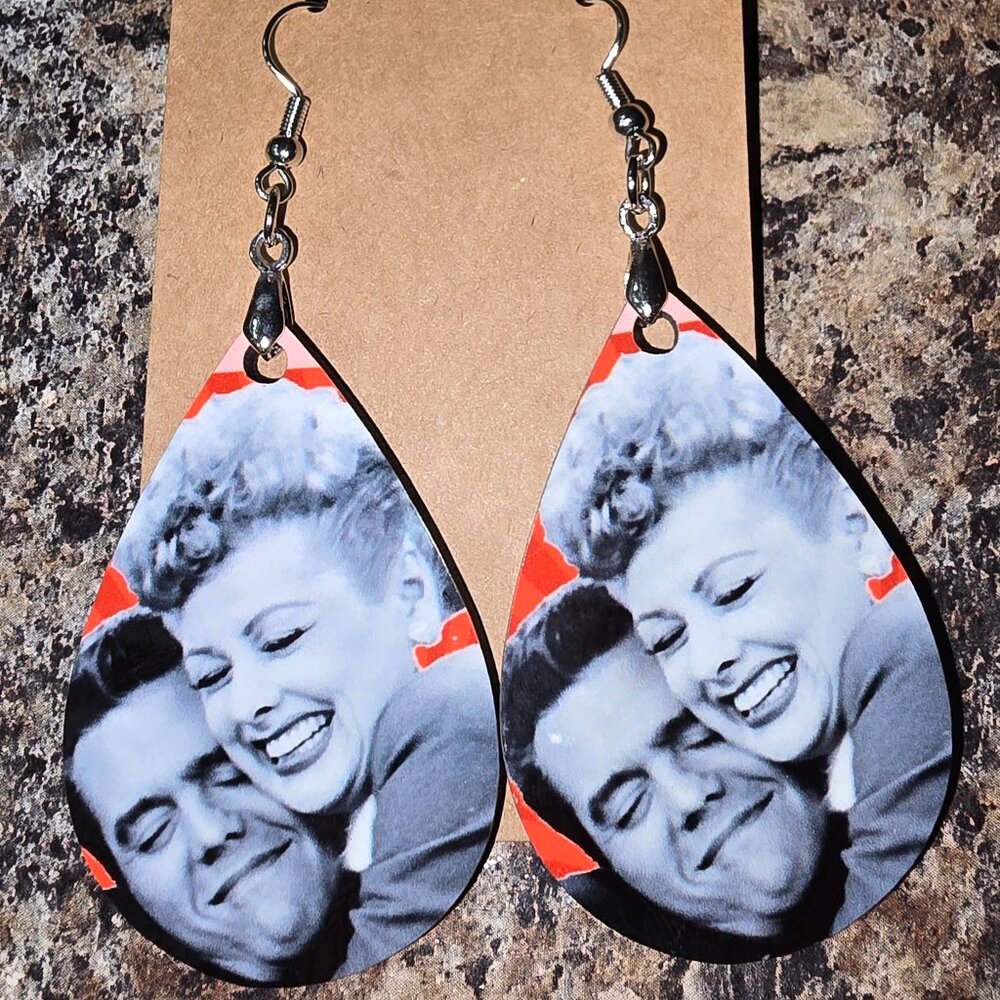 "I love Lucy" earrings